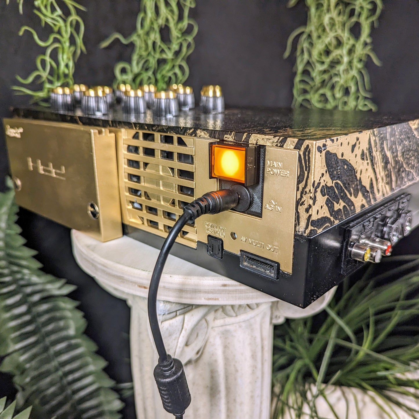 Gold Factory- Circuit Bent PS2 by DRUGStm