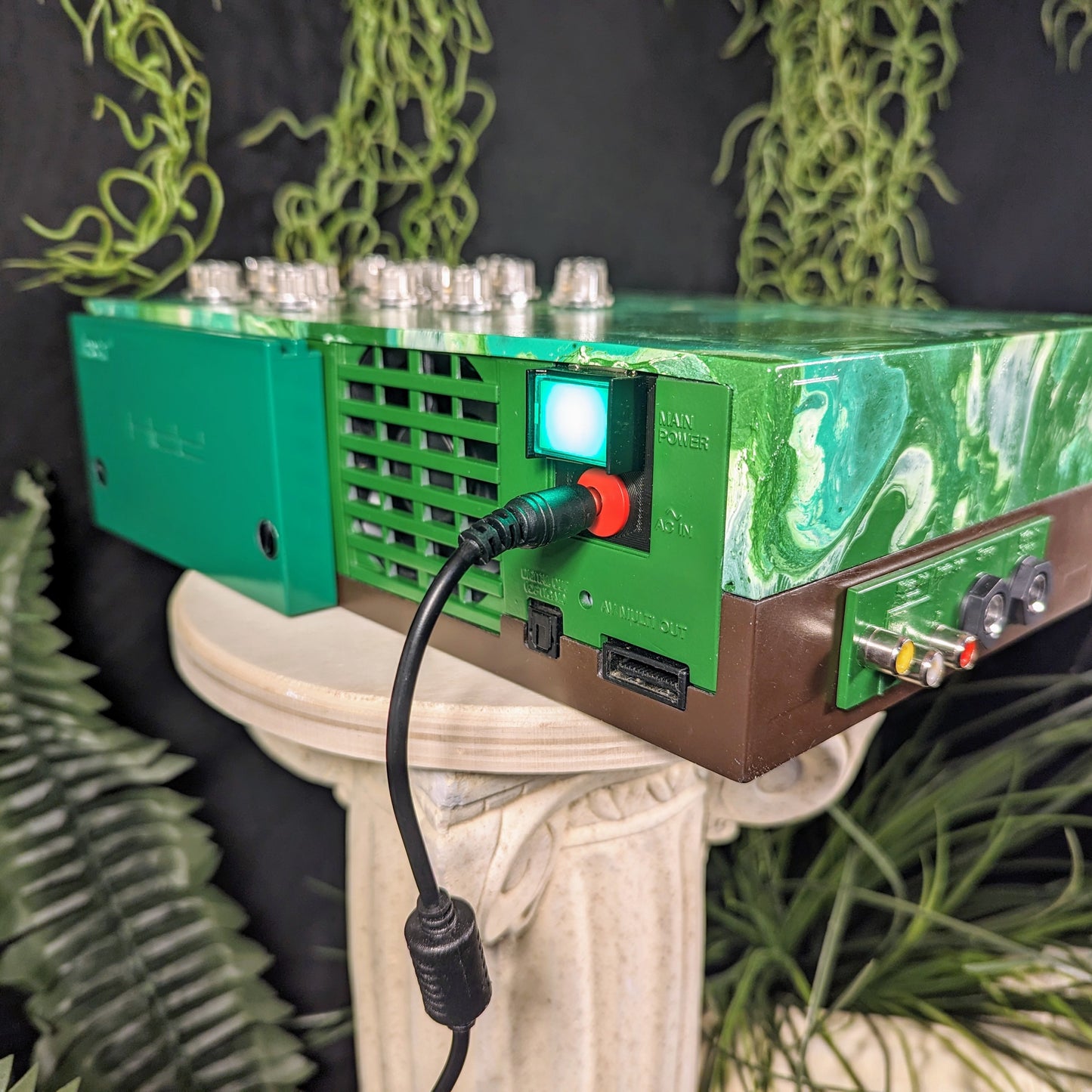 Moss Boss - Circuit Bent PS2 by DRUGStm