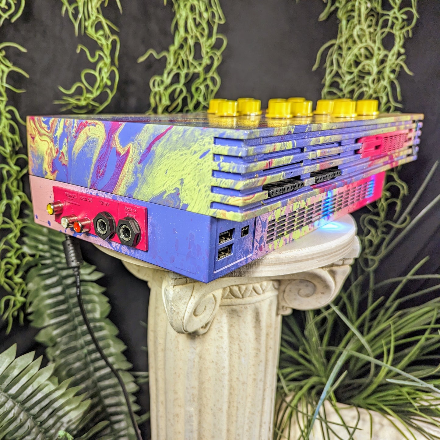 Lemonade- Circuit Bent PS2 by DRUGStm