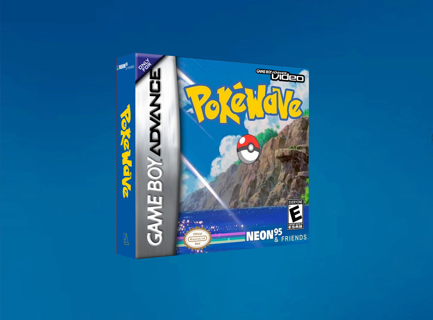 "PokéWave" by Neon95 & Friends - Limited Edition GBA Cartridge