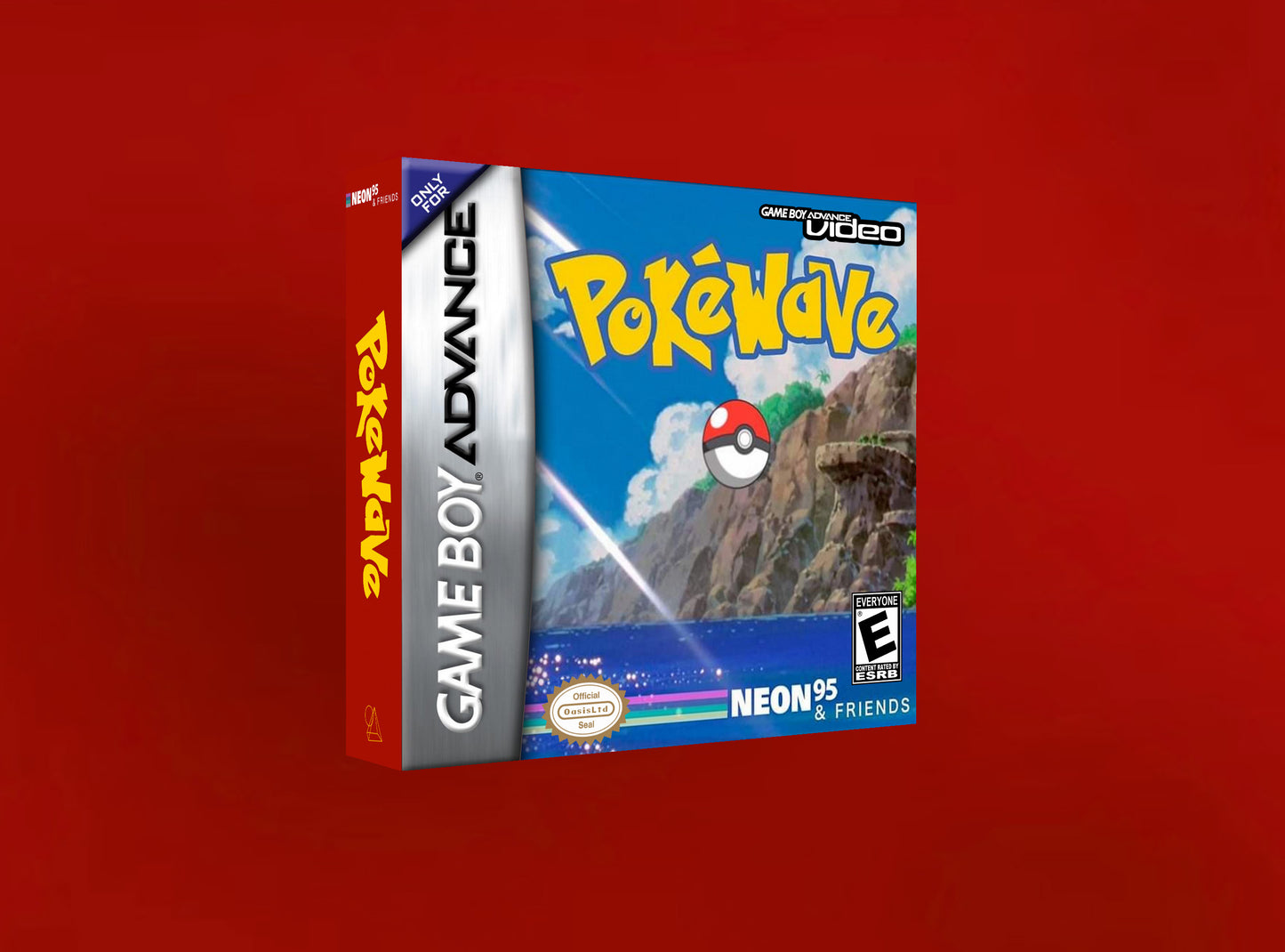 "PokéWave" by Neon95 & Friends - Limited Edition GBA Cartridge