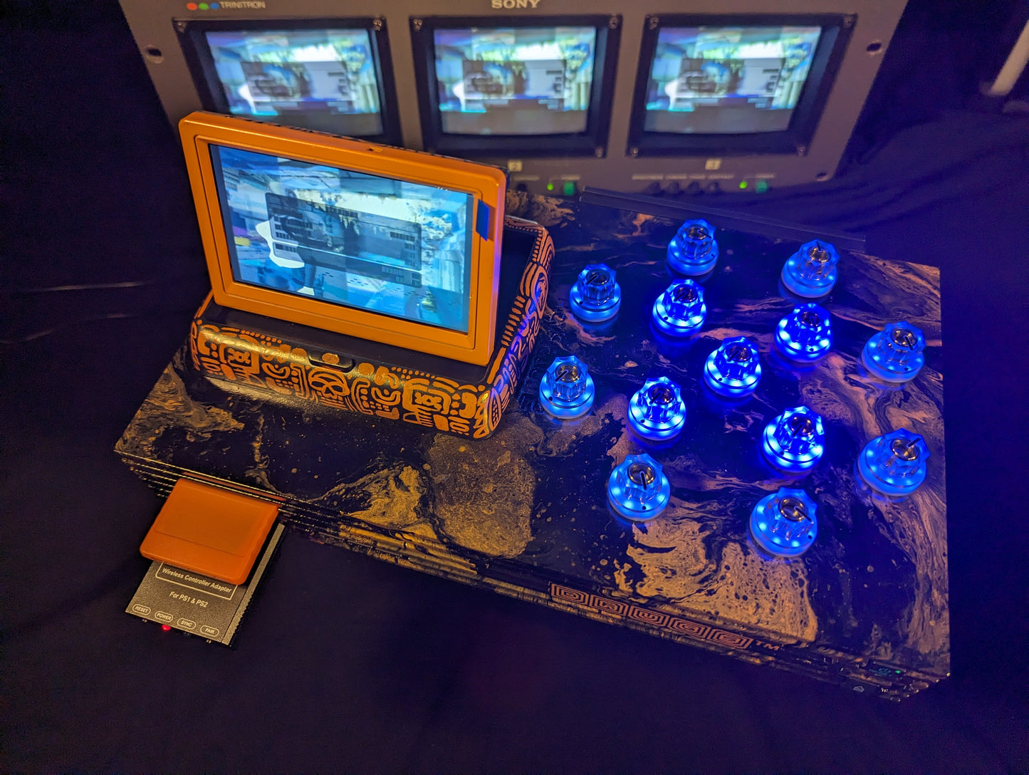 The Mayan - Circuit Bent PS2 by DRUGStm