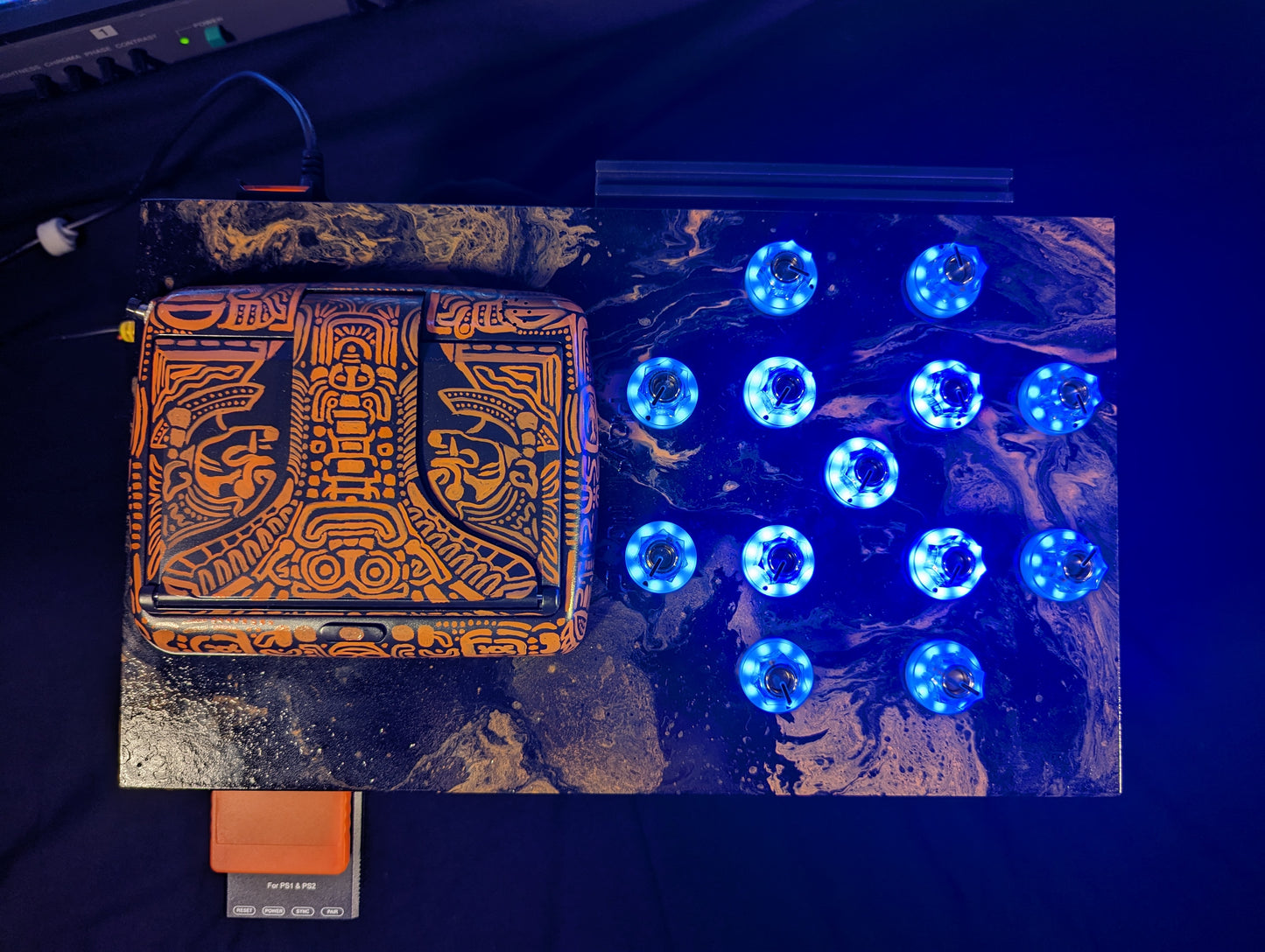 The Mayan - Circuit Bent PS2 by DRUGStm