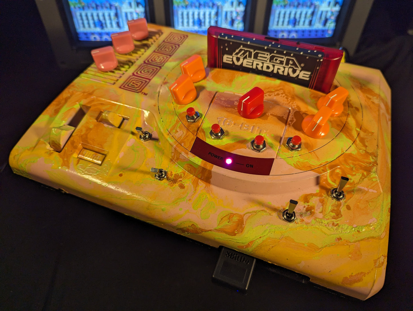 Starburst Genesynth - Circuit Bent Sega Genesis by DRUGStm