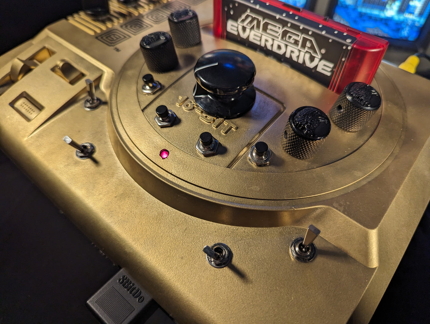 Golden Eagle Genesynth - Circuit Bent Sega Genesis by DRUGStm