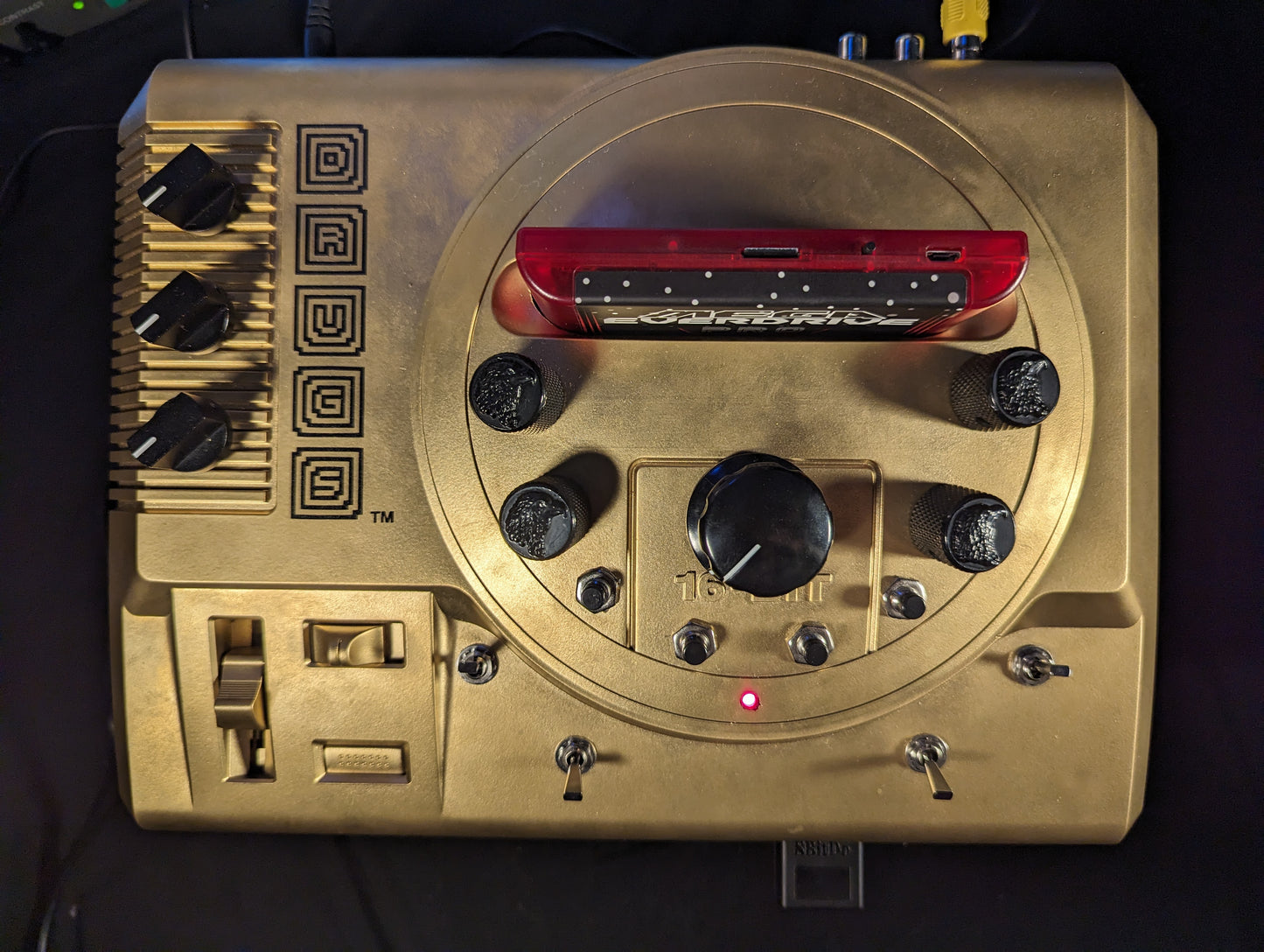 Golden Eagle Genesynth - Circuit Bent Sega Genesis by DRUGStm