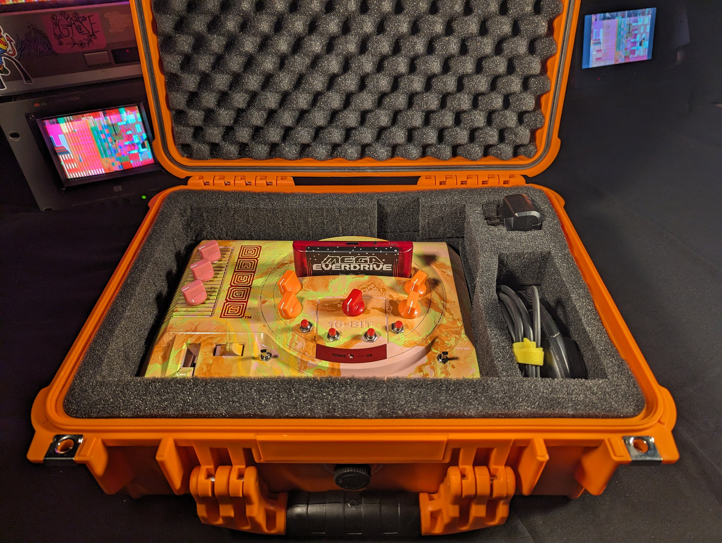 Starburst Genesynth - Circuit Bent Sega Genesis by DRUGStm