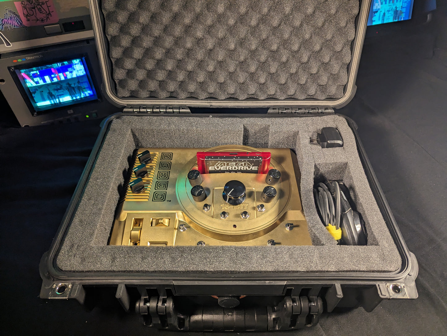 Golden Eagle Genesynth - Circuit Bent Sega Genesis by DRUGStm