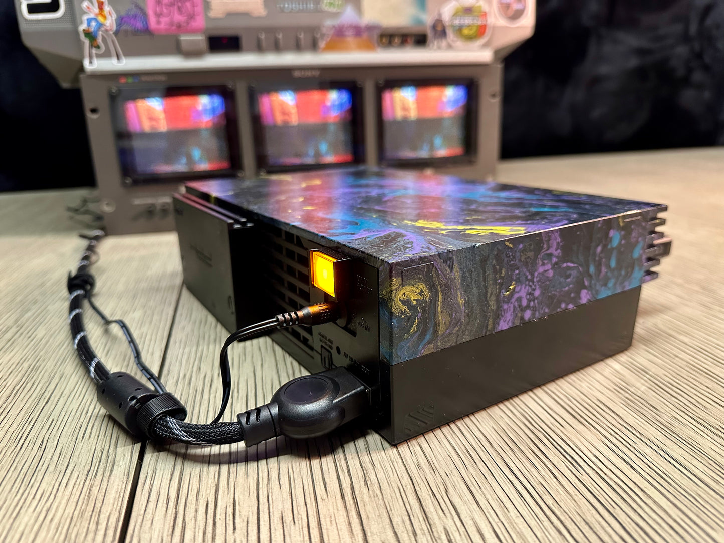 Pixel Quest Gateway - Circuit Bent PS2 by DRUGStm