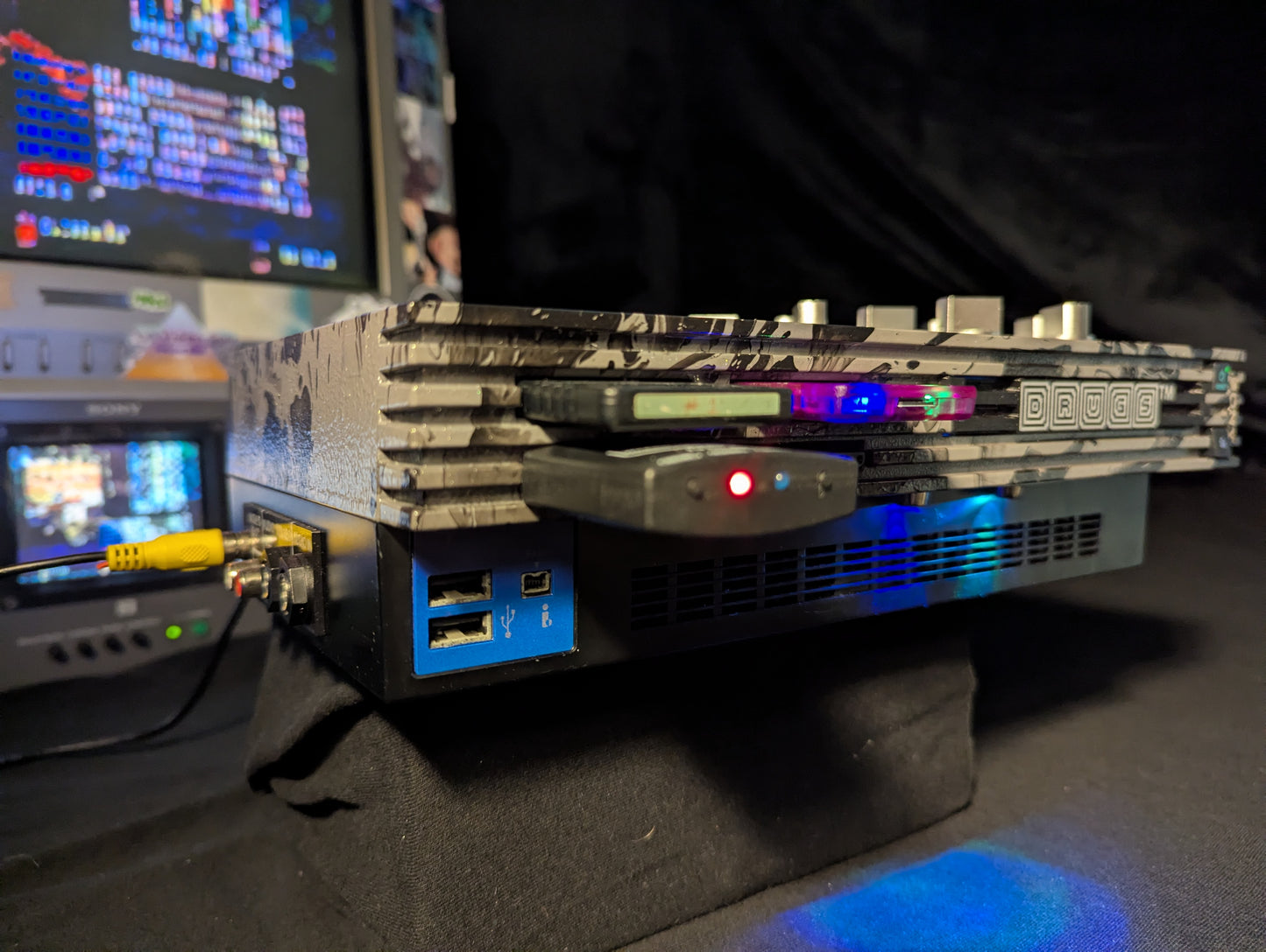 Noob Saibot - Circuit Bent PS2 by DRUGStm