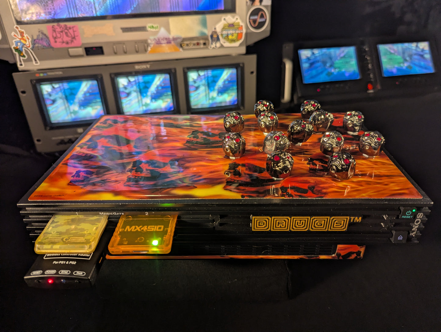 Ghost Rider - Circuit Bent PS2 by DRUGStm