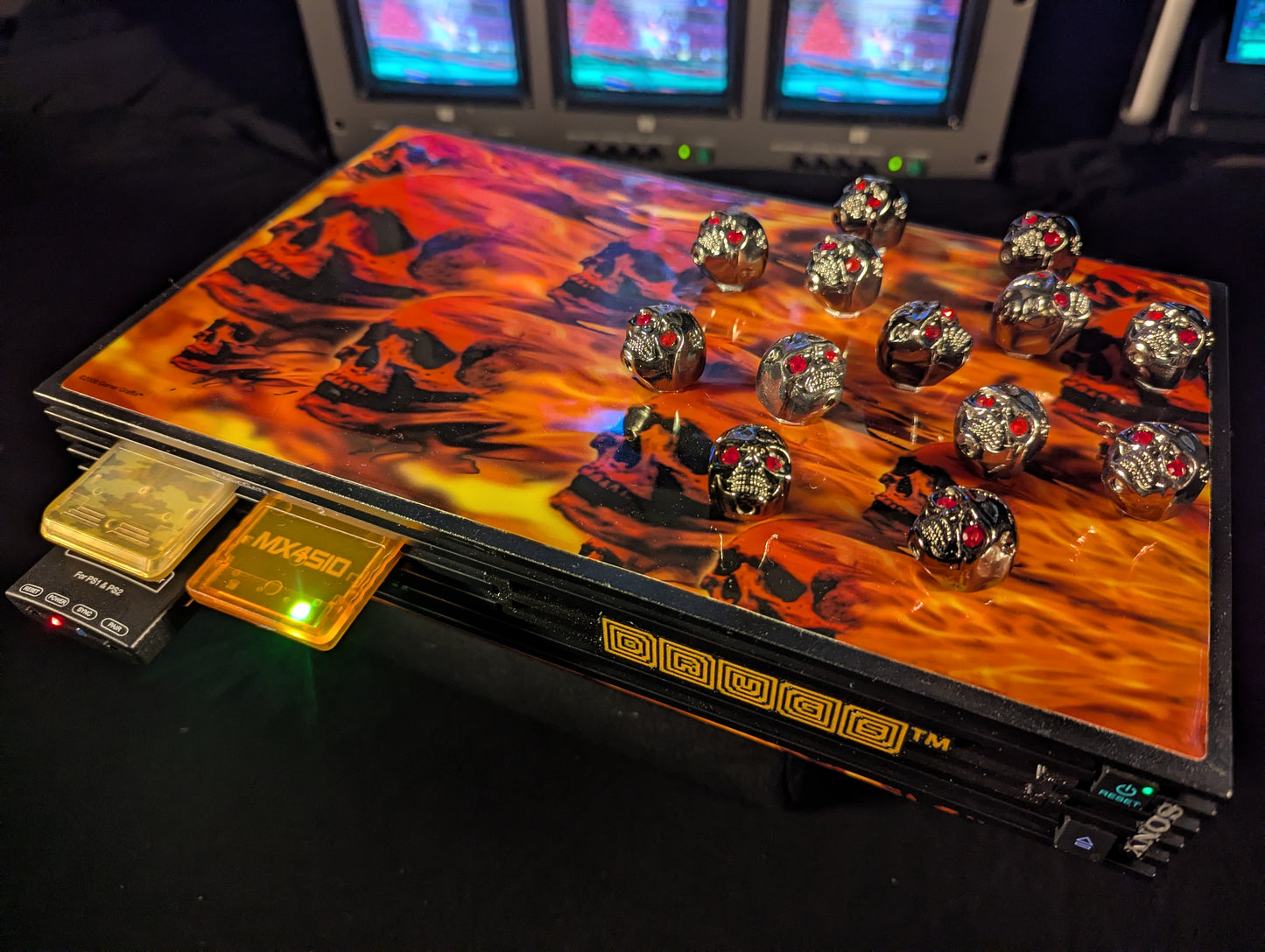 Ghost Rider - Circuit Bent PS2 by DRUGStm