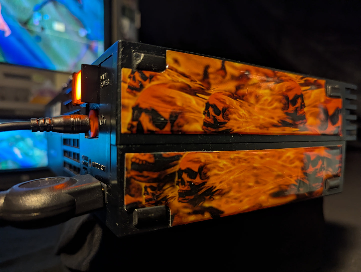 Ghost Rider - Circuit Bent PS2 by DRUGStm