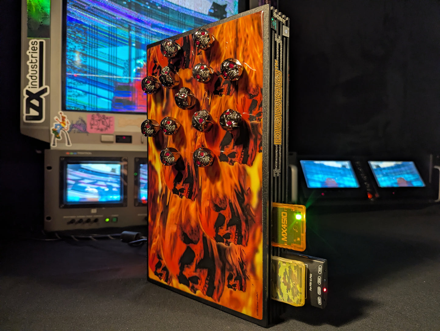 Ghost Rider - Circuit Bent PS2 by DRUGStm