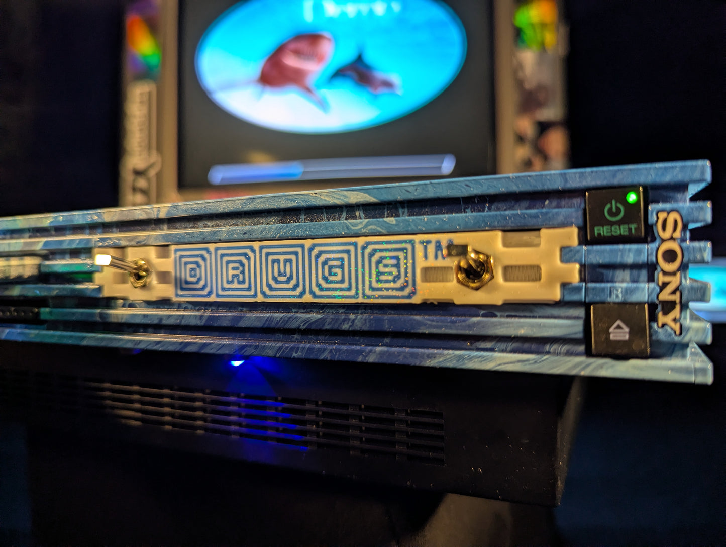 Glacier Gateway - Circuit Bent PS2 by DRUGStm