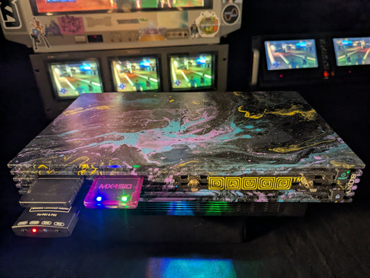 Pixel Quest Gateway - Circuit Bent PS2 by DRUGStm
