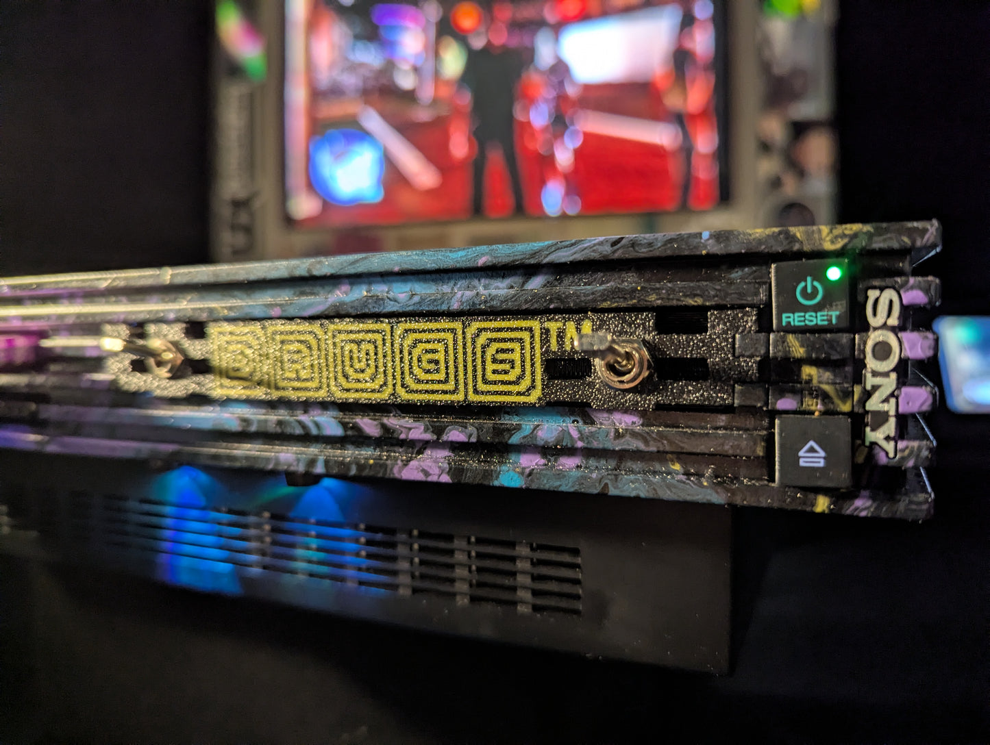 Pixel Quest Gateway - Circuit Bent PS2 by DRUGStm