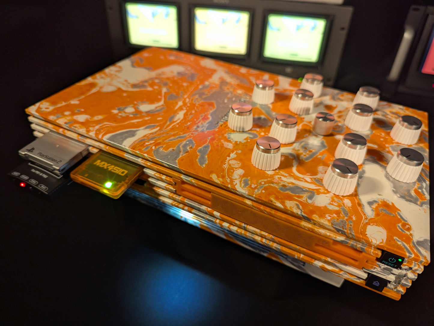 Dreamsicle Bomb - Circuit Bent PS2 by DRUGStm