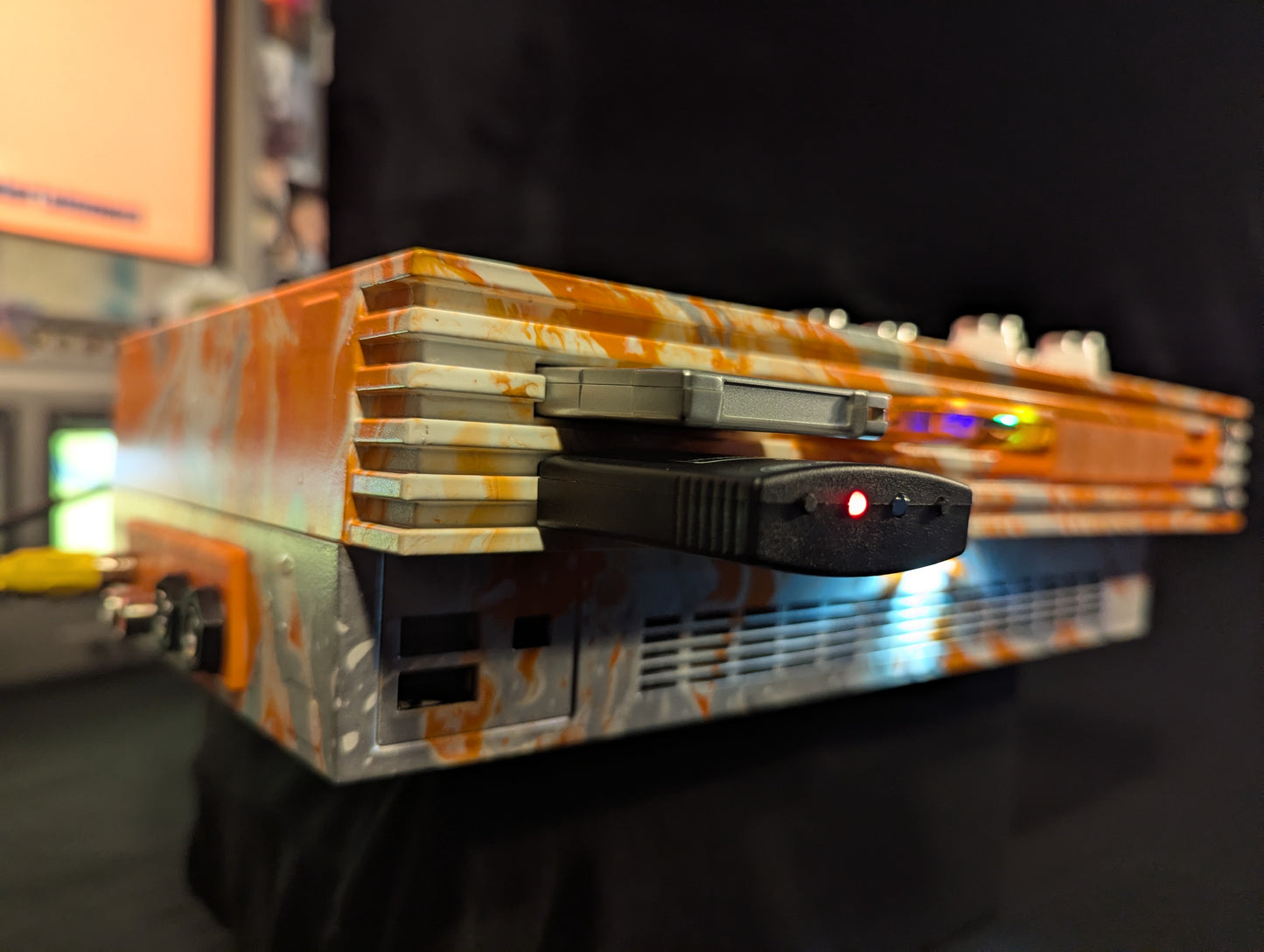 Dreamsicle Bomb - Circuit Bent PS2 by DRUGStm