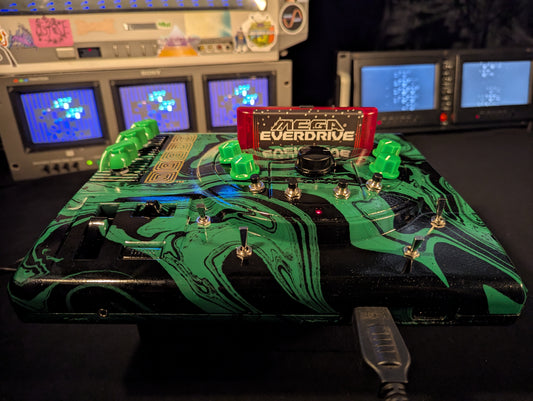 Malachite Genesynth - Circuit Bent Sega Genesis by DRUGStm