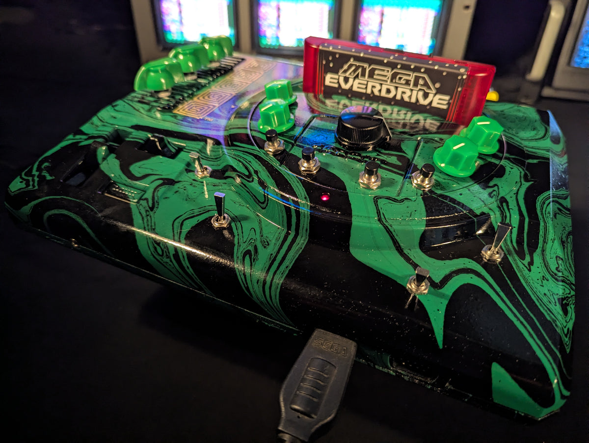 Malachite Genesynth - Circuit Bent Sega Genesis by DRUGStm