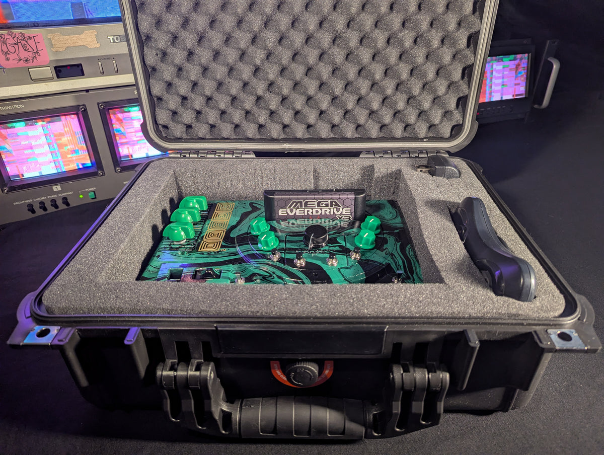 Malachite Genesynth - Circuit Bent Sega Genesis by DRUGStm