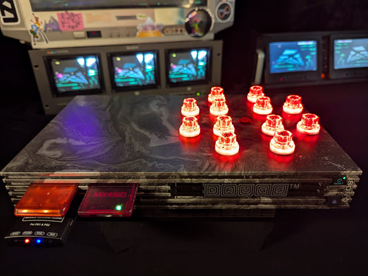 Red Eyes - Circuit Bent PS2 by DRUGStm